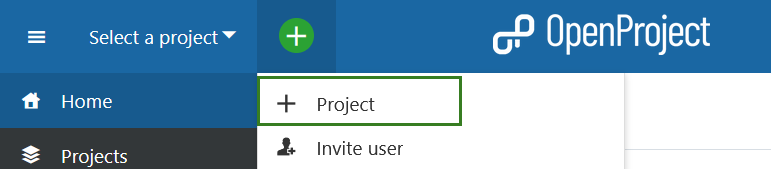 create project header