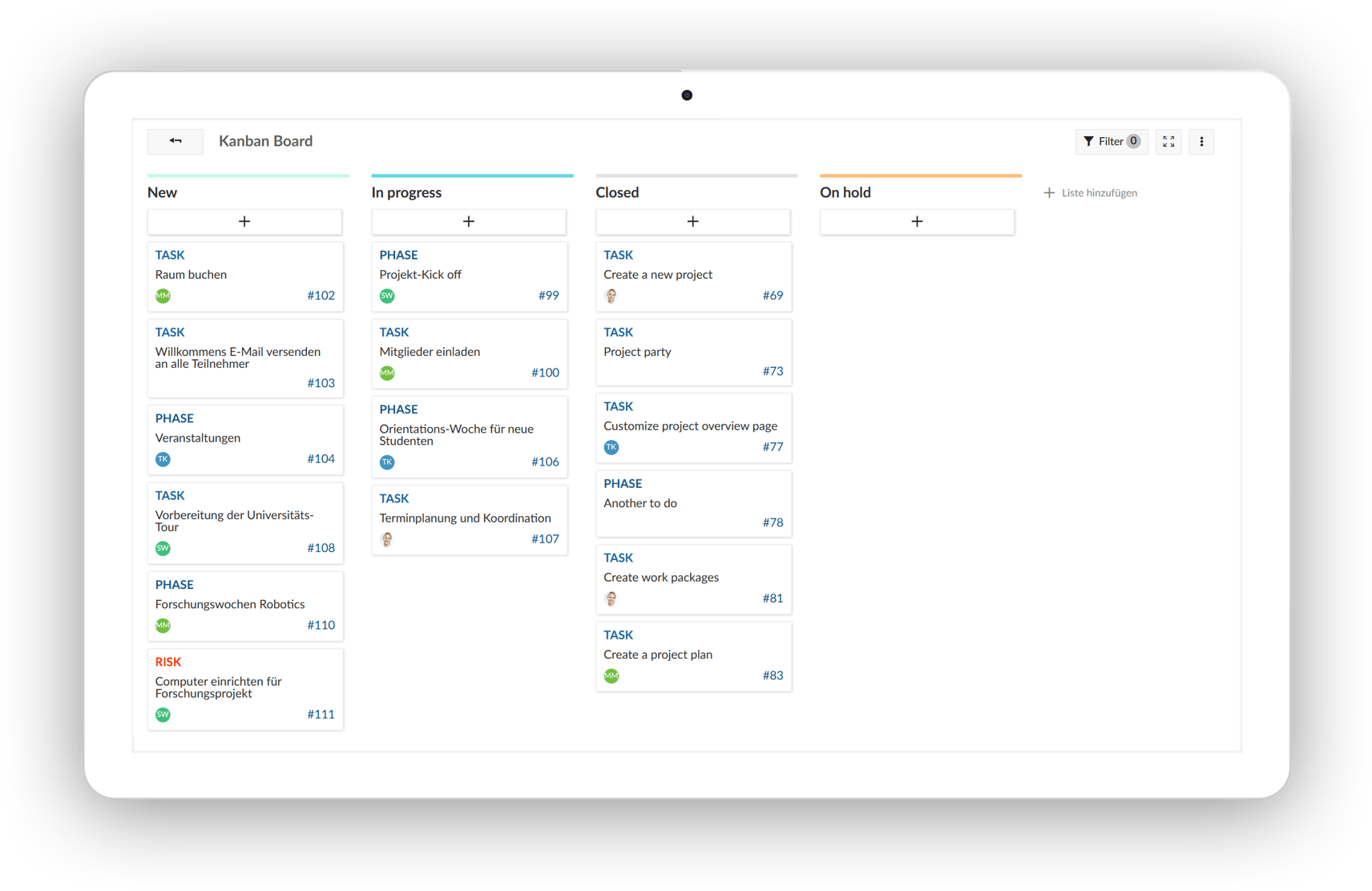 project management software for research