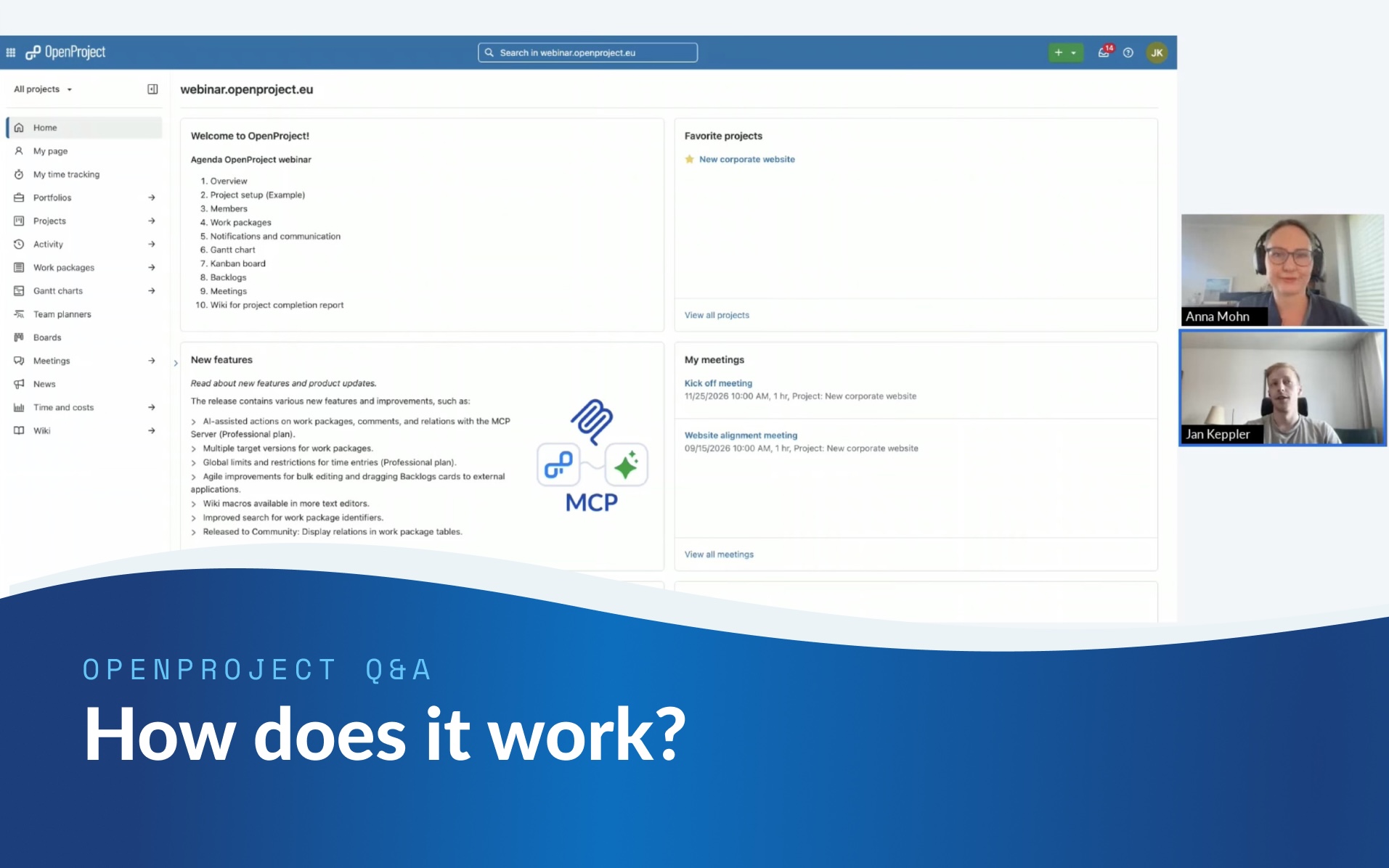 How does it work in OpenProject? Lessons from our live Q&A webinar How does it work in OpenProject? Lessons from our live Q&A webinar