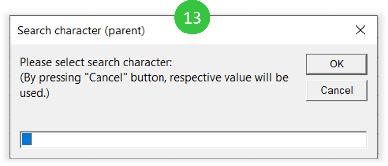 Search-character-parent