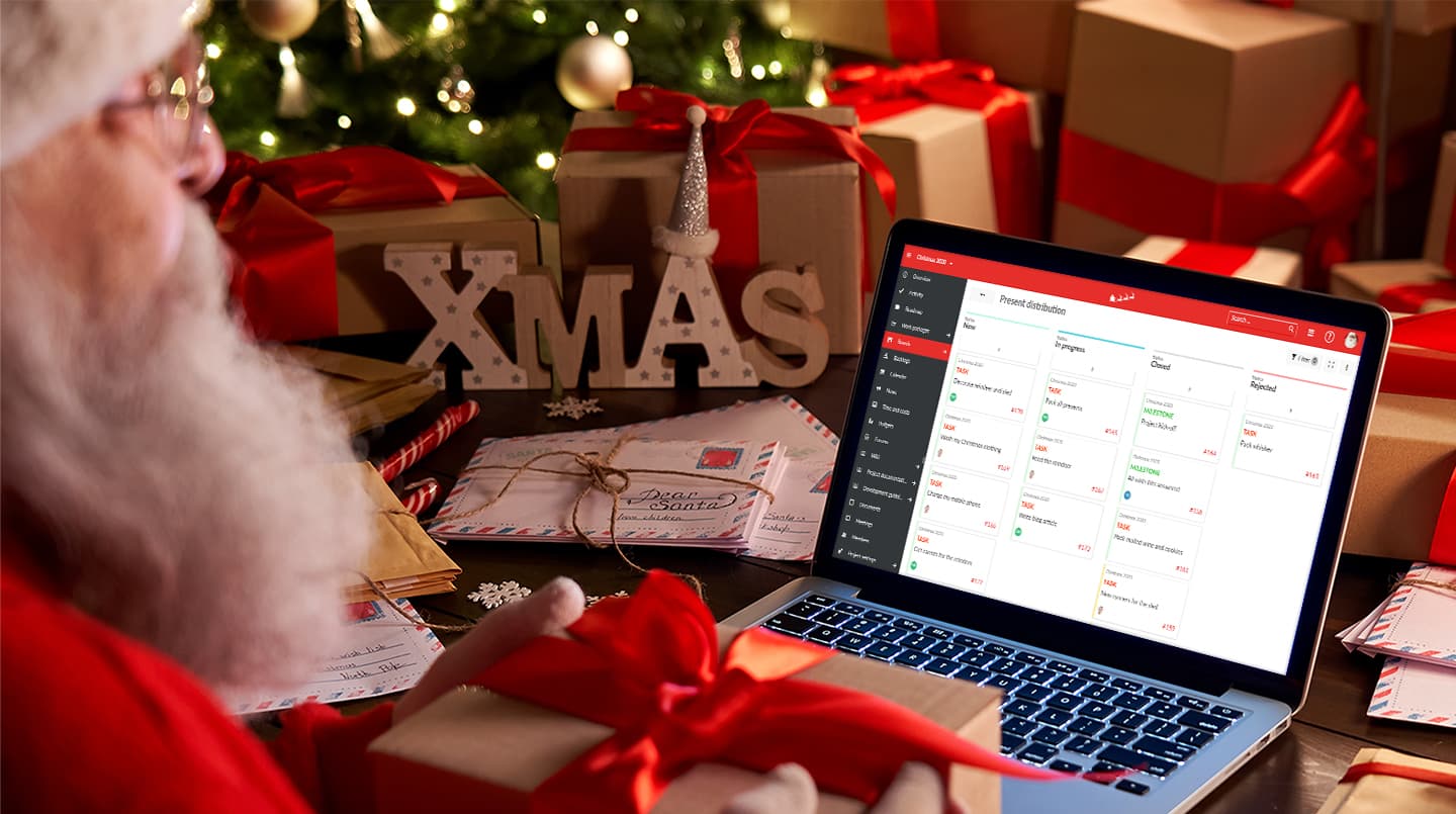 How Santa organizes the present distribution around the world