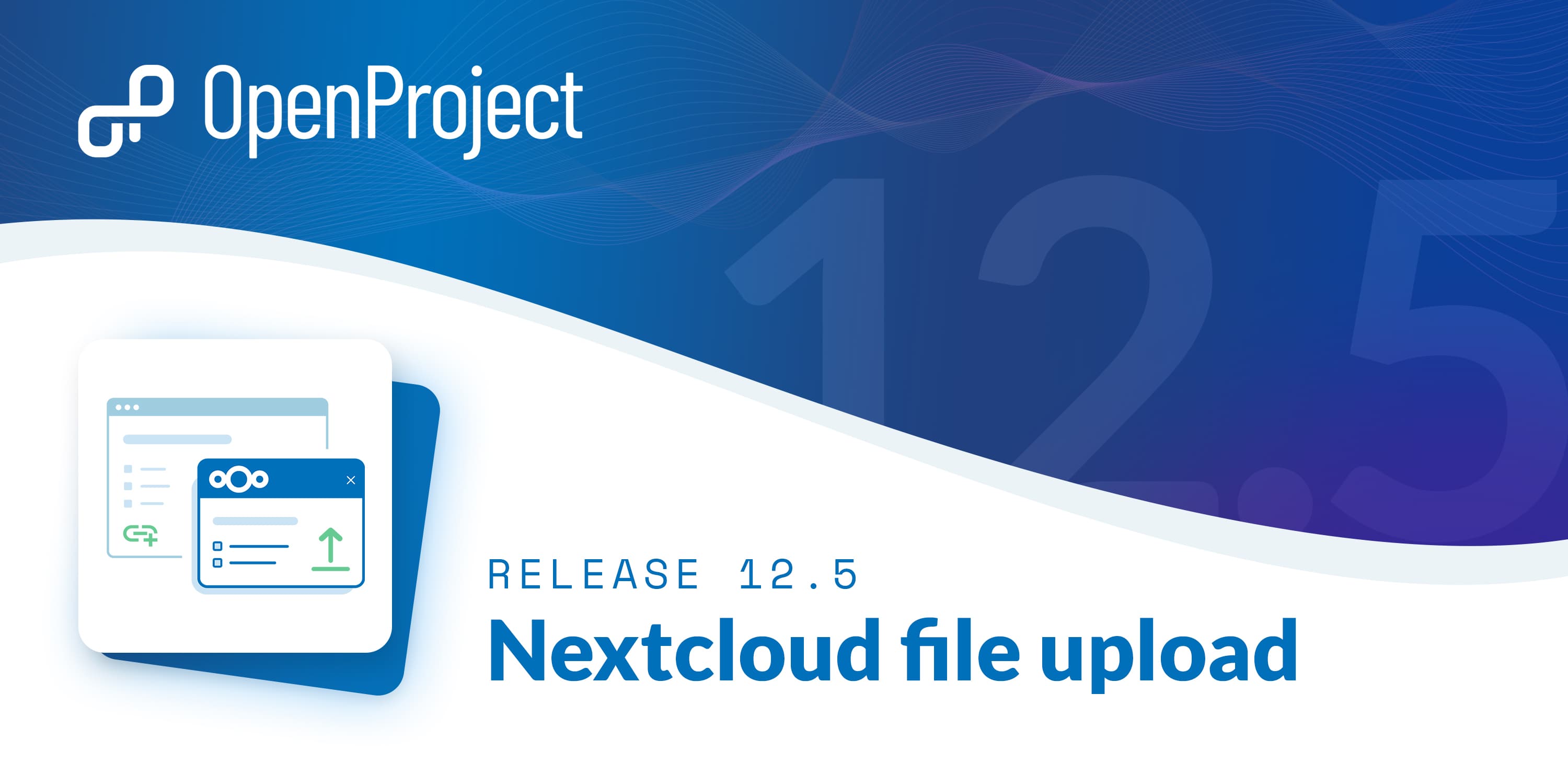 Nextcloud file upload icon and release 12.5