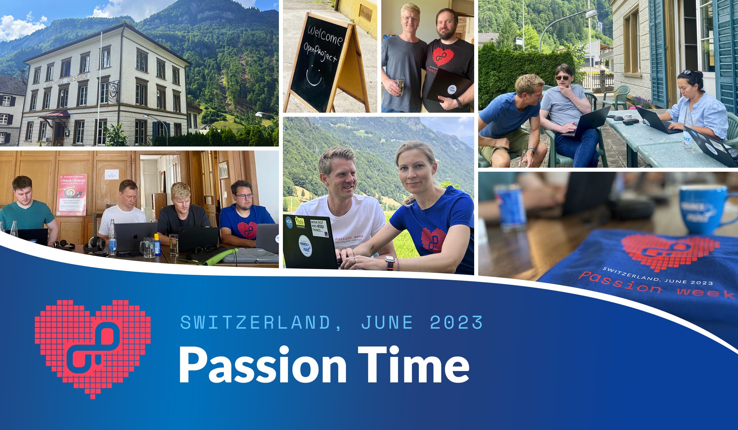 OpenProject Passion Time in Switzerland, 2023