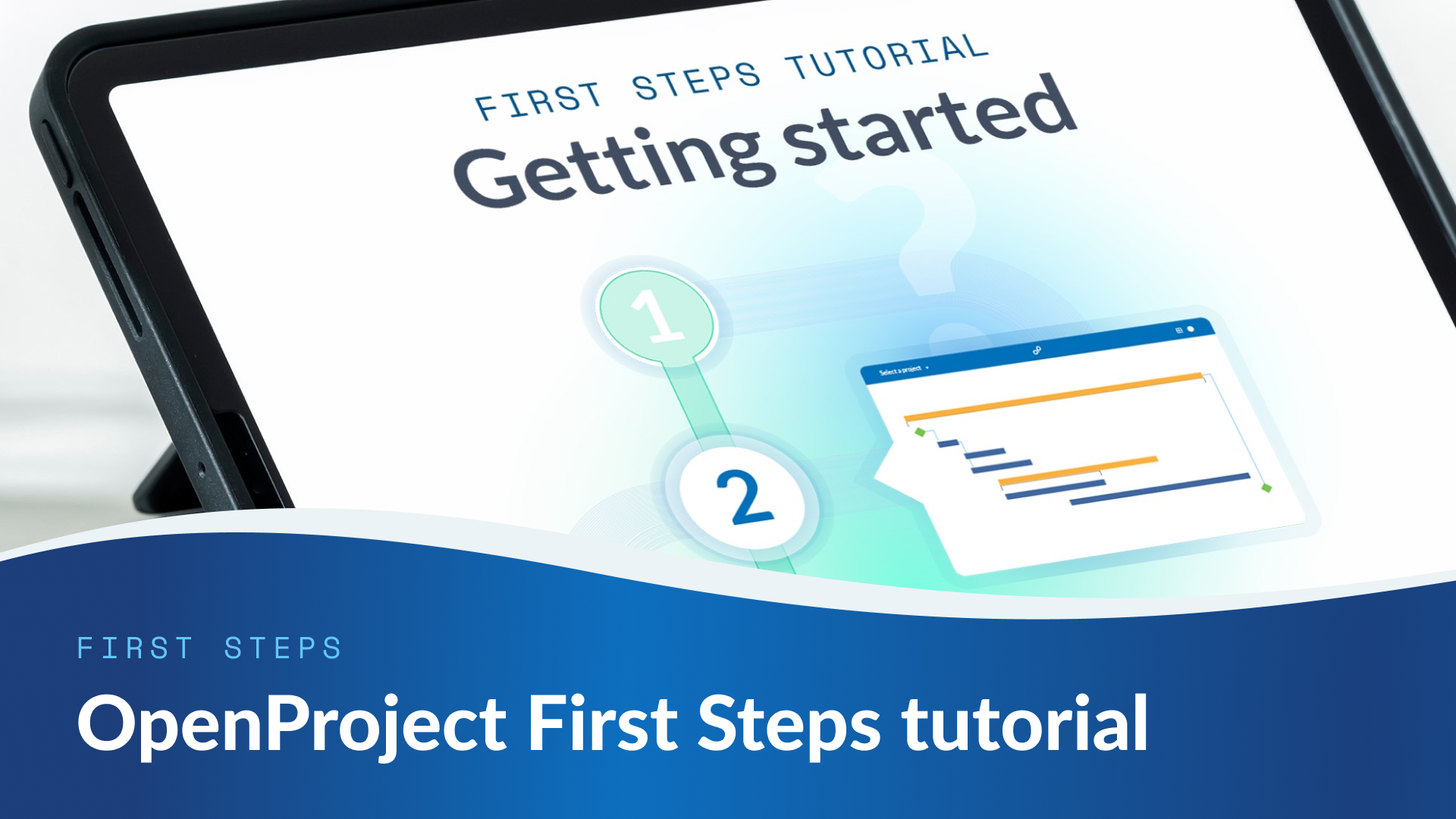OpenProject First Steps tutorial