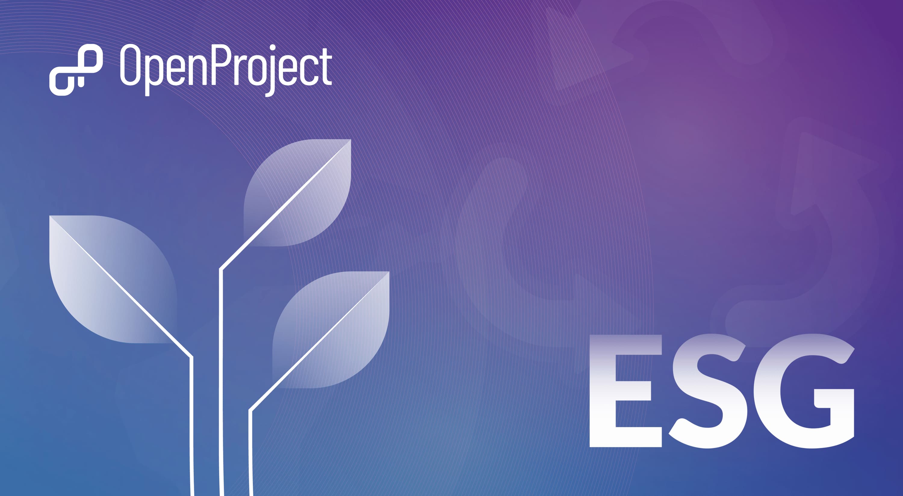 OpenProject ESG commitment