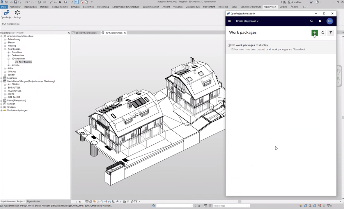 OpenProject BIM - Create BCF