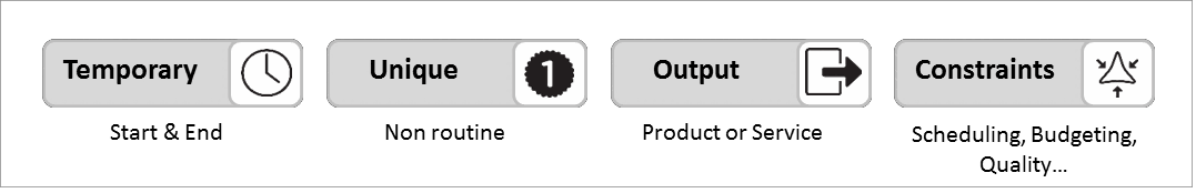 Fig 2.1 Key project characteristics