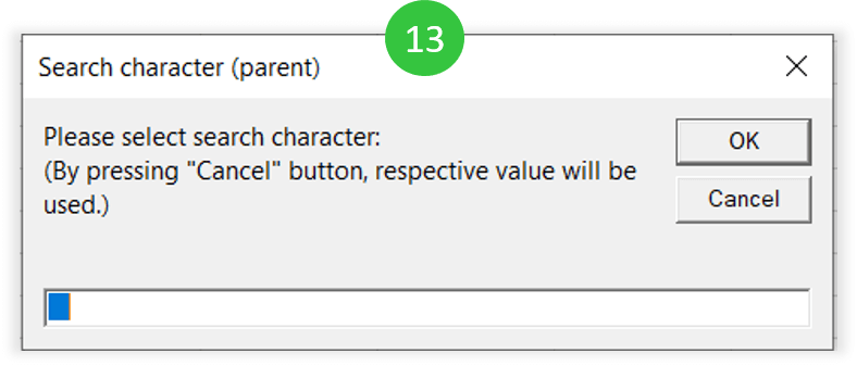 Search-character-parent