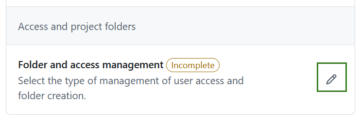 Configure folder and user access settings for SharePoint file storage in OpenProject administration