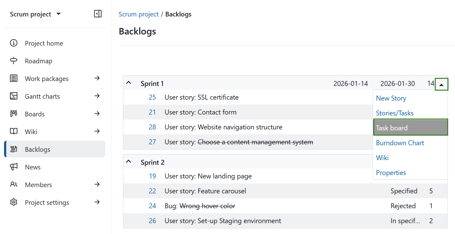 Benutzerhandbuch Taskboard