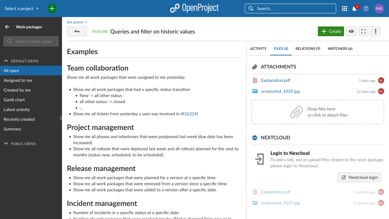 Inicio de sesión con Nextcloud