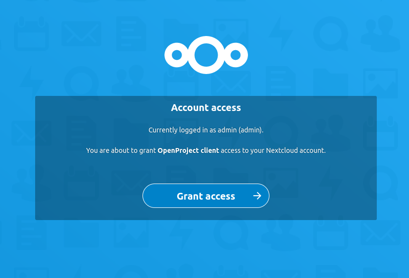 Nextcloud login step 4