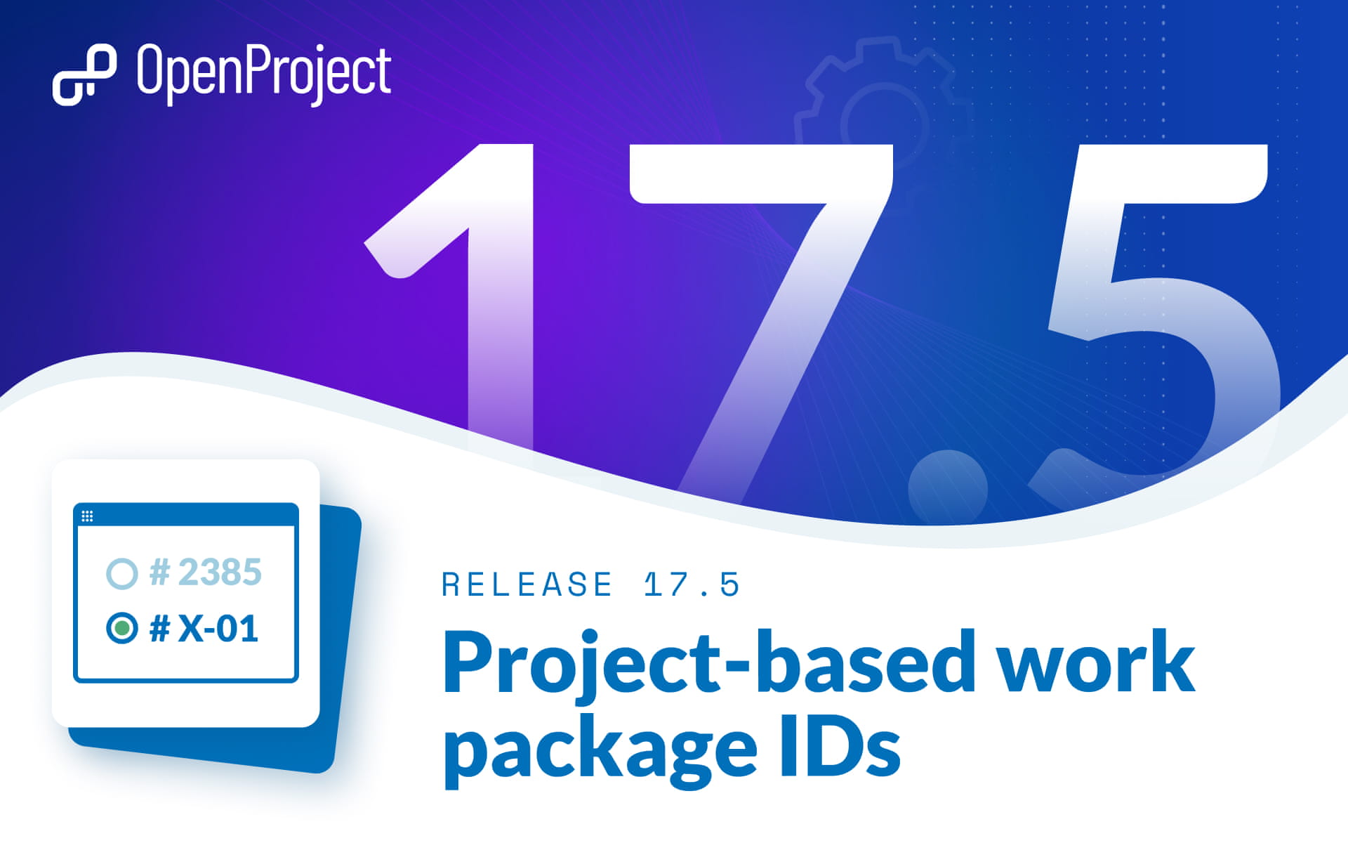 OpenProject 17.5 : choisissez entre des identifiants de lots de travaux numériques ou basés sur le projet OpenProject 17.5 : choisissez entre des identifiants de lots de travaux numériques ou basés sur le projet