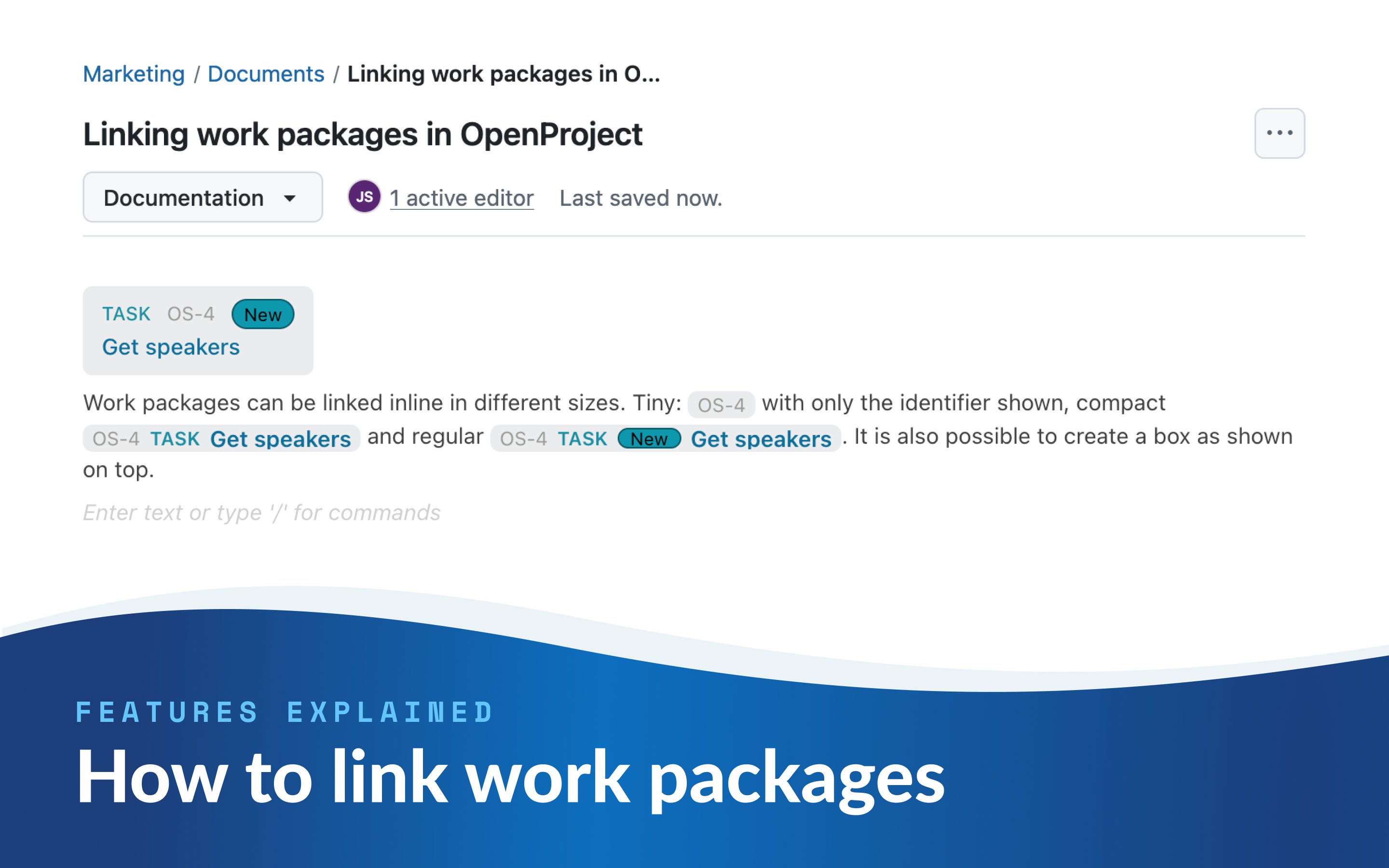 Find the right one faster: How to link work packages in OpenProject Find the right one faster: How to link work packages in OpenProject