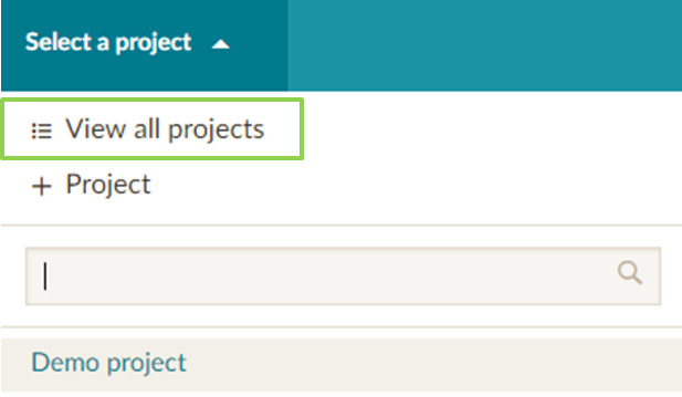 Project selection