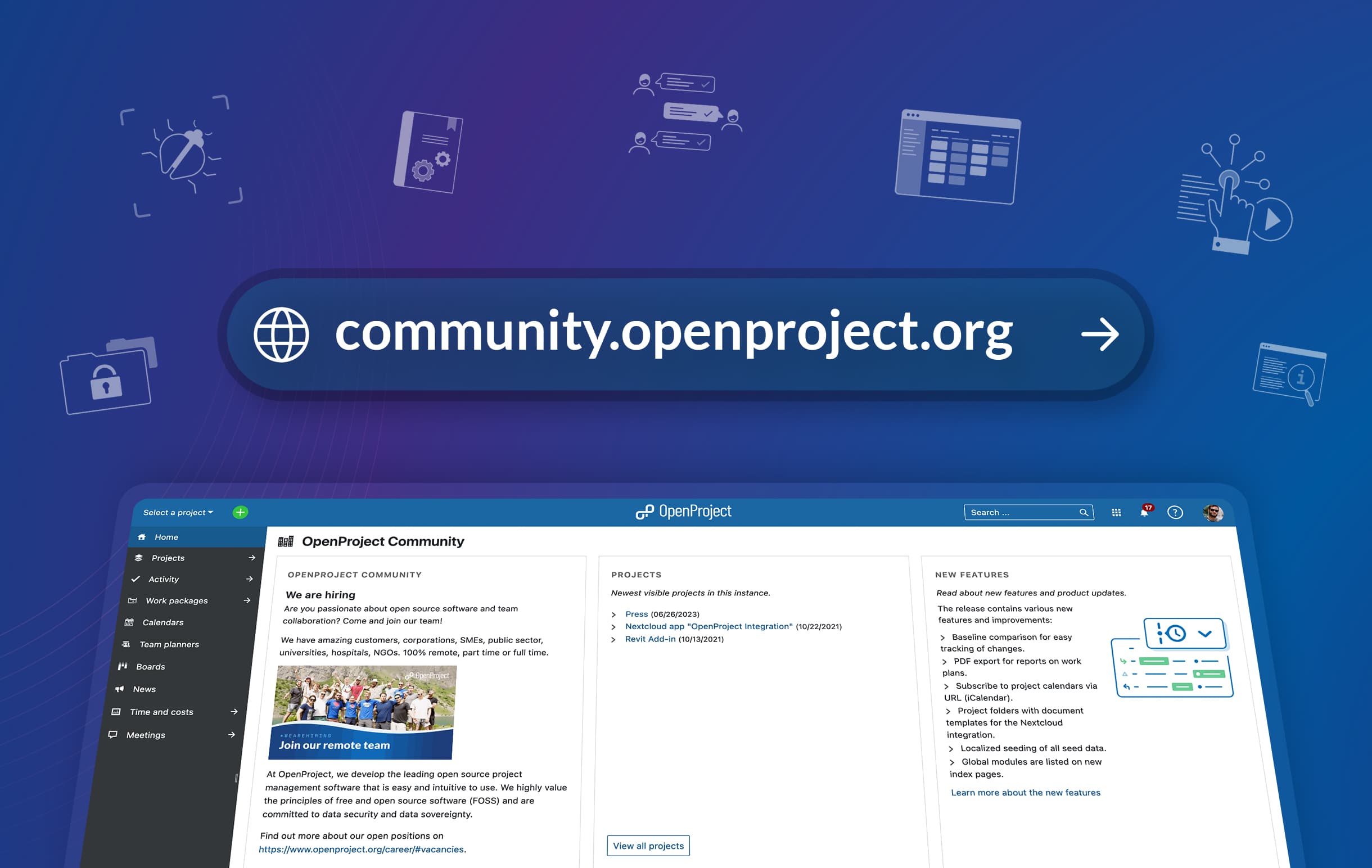 Bei OpenProject mitwirken: Leitfaden für unsere Community Instanz