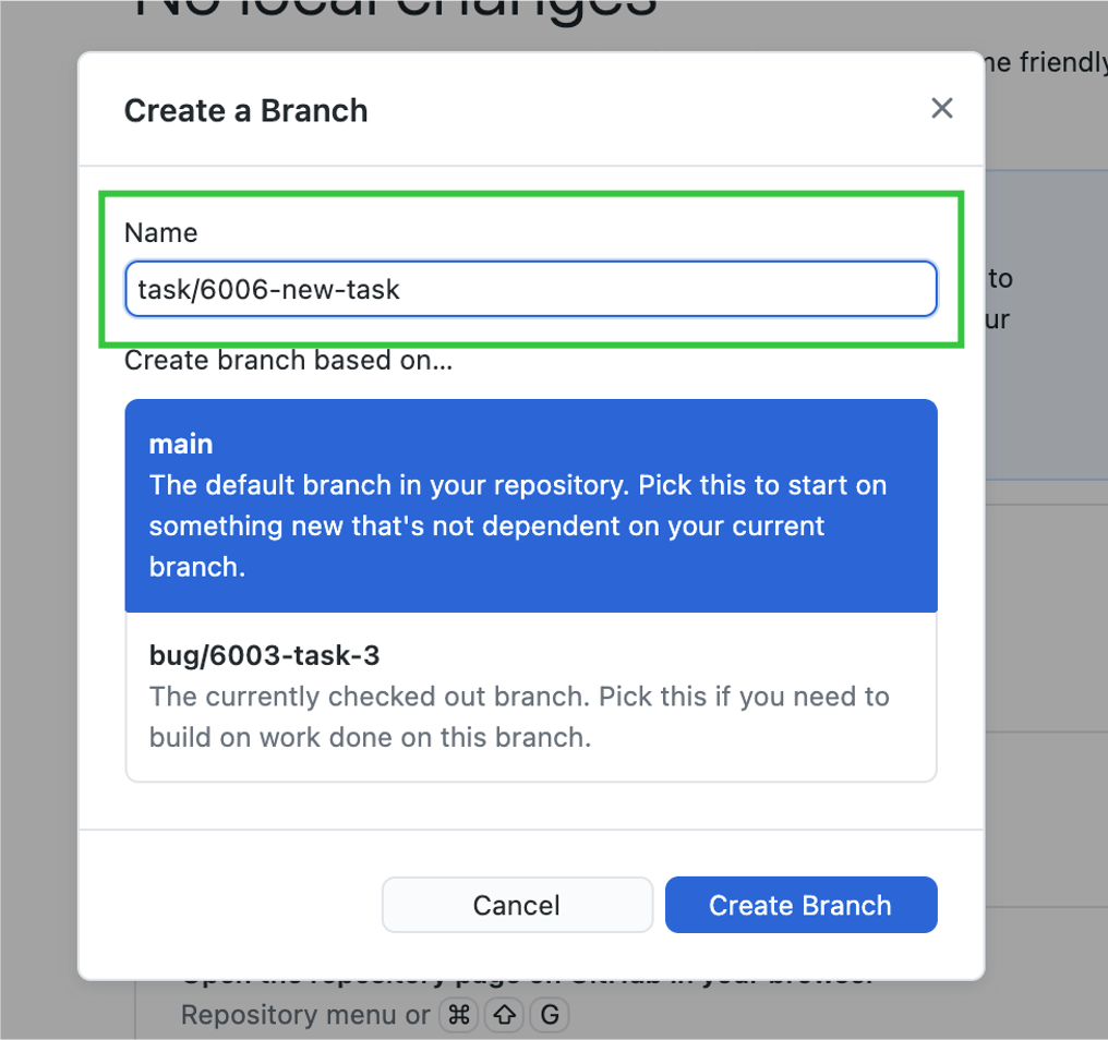 GitHub-desktop-new-branch