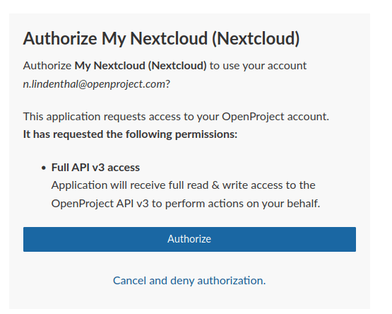 Nextcloud login step 5